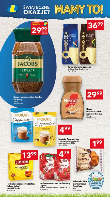 LEWIATAN - gazetka promocyjna Gazetka Świąteczne okazje Mamy to! woj. lubelskie od czwartku 26.03 do soboty 04.04 - strona 12