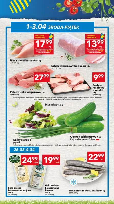 LEWIATAN - gazetka promocyjna Gazetka Świąteczne okazje Mamy to! woj. lubelskie od czwartku 26.03 do soboty 04.04 - strona 5