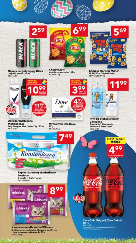 LEWIATAN - gazetka promocyjna Gazetka Świąteczne okazje Mamy to! woj. lubelskie od czwartku 26.03 do soboty 04.04 - strona 15