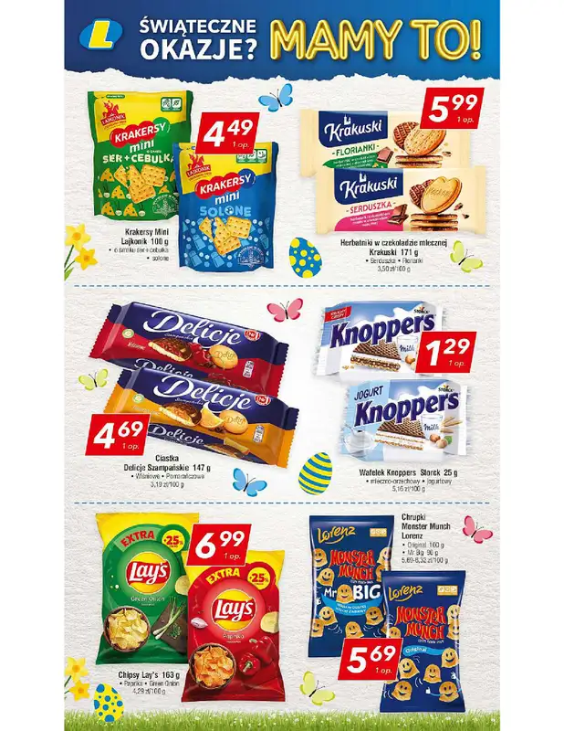 LEWIATAN - gazetka promocyjna Gazetka Świąteczne okazje Mamy to! woj. małopolskie od czwartku 26.03 do soboty 04.04 - strona 6