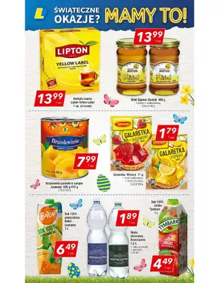 LEWIATAN - gazetka promocyjna Gazetka Świąteczne okazje Mamy to! woj. małopolskie od czwartku 26.03 do soboty 04.04 - strona 11