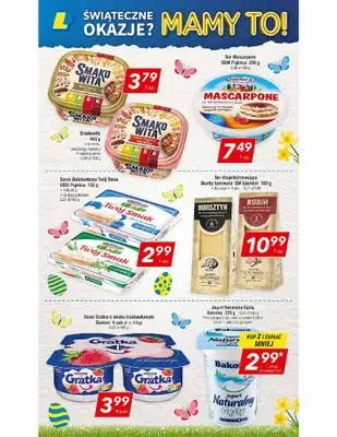 LEWIATAN - gazetka promocyjna Gazetka Świąteczne okazje Mamy to! woj. małopolskie od czwartku 26.03 do soboty 04.04 - strona 5