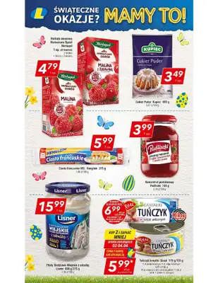 LEWIATAN - gazetka promocyjna Gazetka Świąteczne okazje Mamy to! woj. małopolskie od czwartku 26.03 do soboty 04.04 - strona 12