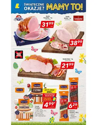 LEWIATAN - gazetka promocyjna Gazetka Świąteczne okazje Mamy to! woj. małopolskie od czwartku 26.03 do soboty 04.04 - strona 3