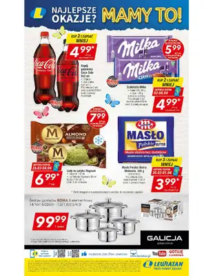 LEWIATAN - gazetka promocyjna Gazetka Świąteczne okazje Mamy to! woj. małopolskie od czwartku 26.03 do soboty 04.04 - strona 16