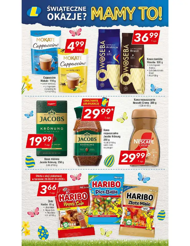 LEWIATAN - gazetka promocyjna Gazetka Świąteczne okazje Mamy to! woj. małopolskie od czwartku 26.03 do soboty 04.04 - strona 10