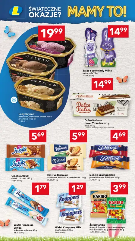 LEWIATAN - gazetka promocyjna Gazetka Świąteczne okazje Mamy to! woj. mazowieckie od czwartku 26.03 do soboty 04.04 - strona 12