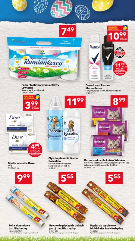 LEWIATAN - gazetka promocyjna Gazetka Świąteczne okazje Mamy to! woj. mazowieckie od czwartku 26.03 do soboty 04.04 - strona 15