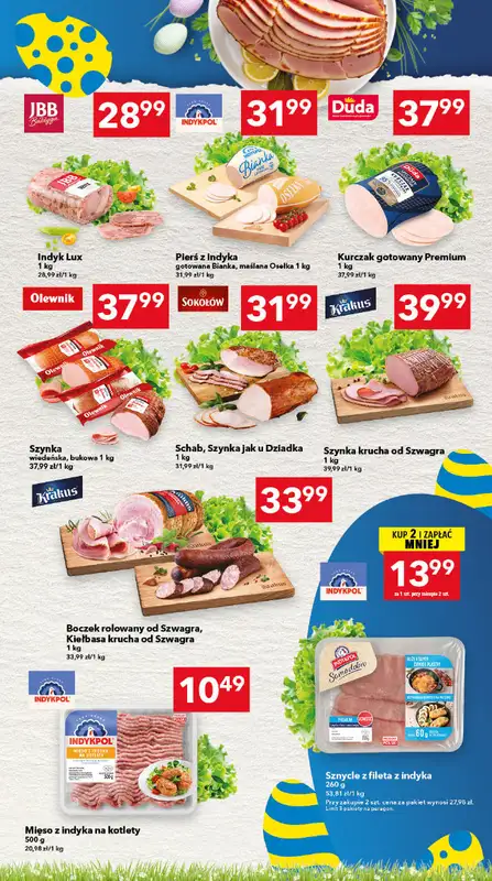 LEWIATAN - gazetka promocyjna Gazetka Świąteczne okazje Mamy to! Olsztyn od czwartku 26.03 do soboty 04.04 - strona 3