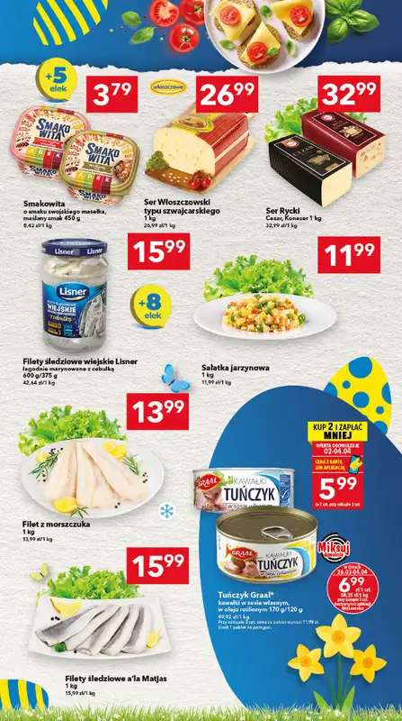 LEWIATAN - gazetka promocyjna Gazetka Świąteczne okazje Mamy to! Olsztyn od czwartku 26.03 do soboty 04.04 - strona 5