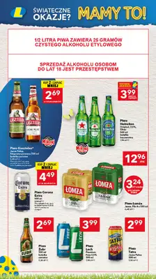 LEWIATAN - gazetka promocyjna Gazetka Świąteczne okazje Mamy to! Olsztyn od czwartku 26.03 do soboty 04.04 - strona 14