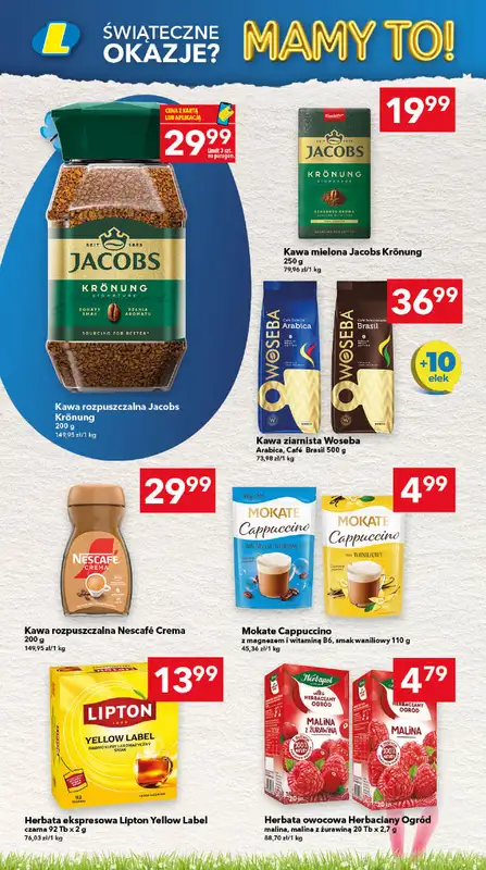 LEWIATAN - gazetka promocyjna Gazetka Świąteczne okazje Mamy to! Olsztyn od czwartku 26.03 do soboty 04.04 - strona 12