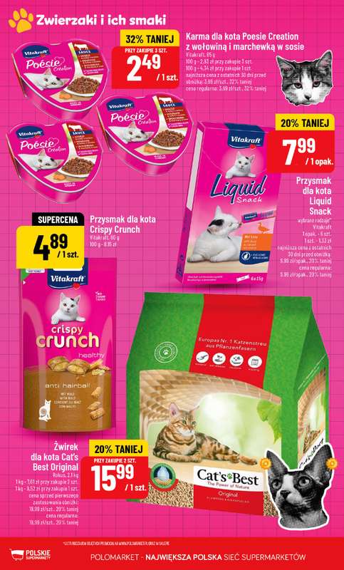 POLOmarket - gazetka promocyjna Katalog Zwierzaki i ich smaki od środy 25.03 do wtorku 07.04 - strona 8