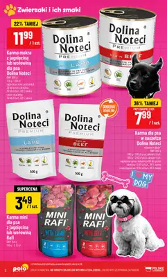 POLOmarket - gazetka promocyjna Katalog Zwierzaki i ich smaki od środy 25.03 do wtorku 07.04 - strona 2