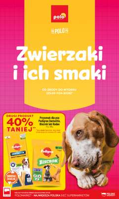 POLOmarket - gazetka promocyjna Katalog Zwierzaki i ich smaki od środy 25.03 do wtorku 07.04