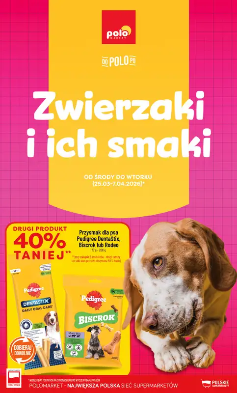 POLOmarket - gazetka promocyjna Katalog Zwierzaki i ich smaki  