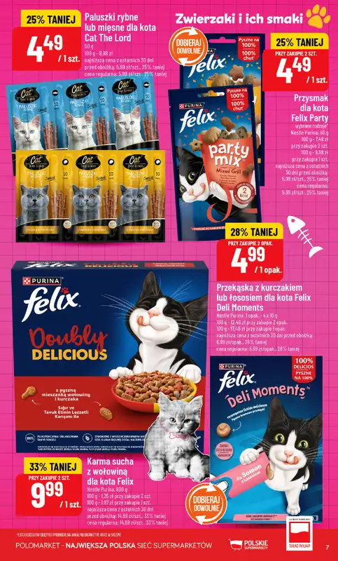 POLOmarket - gazetka promocyjna Katalog Zwierzaki i ich smaki od środy 25.03 do wtorku 07.04 - strona 7