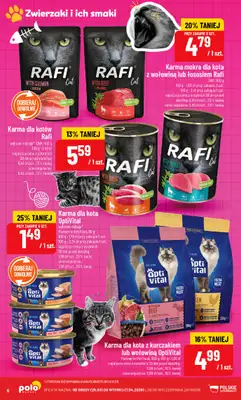 POLOmarket - gazetka promocyjna Katalog Zwierzaki i ich smaki od środy 25.03 do wtorku 07.04 - strona 6