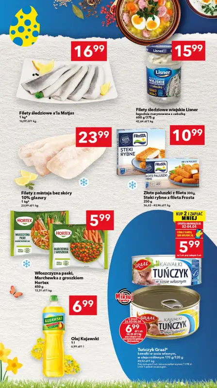 LEWIATAN - gazetka promocyjna Gazetka Świąteczne okazje Mamy to! woj. opolskie od czwartku 26.03 do soboty 04.04 - strona 7