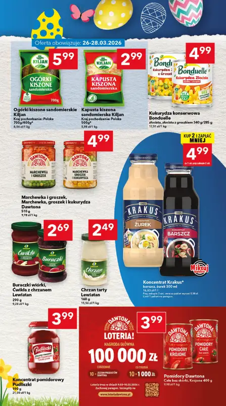 LEWIATAN - gazetka promocyjna Gazetka Świąteczne okazje Mamy to! woj. opolskie od czwartku 26.03 do soboty 04.04 - strona 9