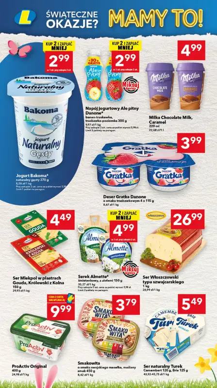 LEWIATAN - gazetka promocyjna Gazetka Świąteczne okazje Mamy to! woj. opolskie od czwartku 26.03 do soboty 04.04 - strona 6