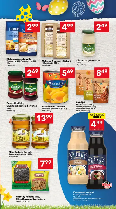 LEWIATAN - gazetka promocyjna Gazetka Świąteczne okazje Mamy to! woj. podkarpackie od czwartku 26.03 do soboty 04.04 - strona 9