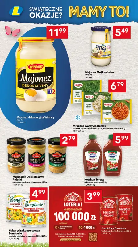 LEWIATAN - gazetka promocyjna Gazetka Świąteczne okazje Mamy to! woj. podkarpackie od czwartku 26.03 do soboty 04.04 - strona 8