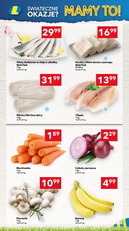 LEWIATAN - gazetka promocyjna Gazetka Świąteczne okazje Mamy to! woj. podkarpackie od czwartku 26.03 do soboty 04.04 - strona 4