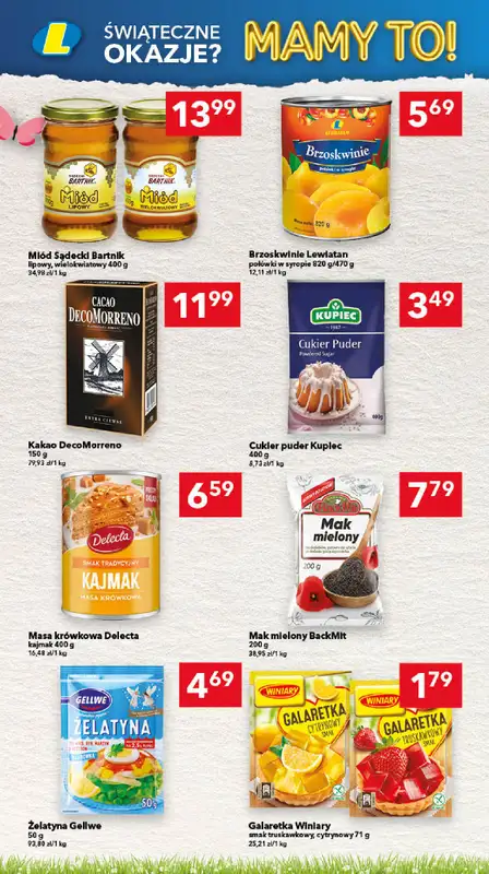 LEWIATAN - gazetka promocyjna Gazetka Świąteczne okazje Mamy to! woj. podlaskie od czwartku 26.03 do soboty 04.04 - strona 10