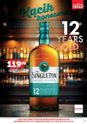 TOPAZ - gazetka promocyjna Gazetka alkoholowa od wtorku 24.03 do wtorku 31.03 - strona 7