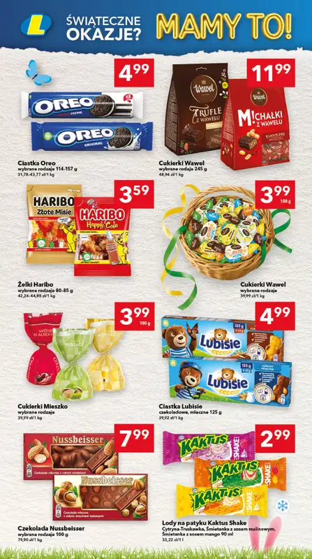 LEWIATAN - gazetka promocyjna Gazetka Świąteczne okazje Mamy to! Północ od czwartku 26.03 do soboty 04.04 - strona 12