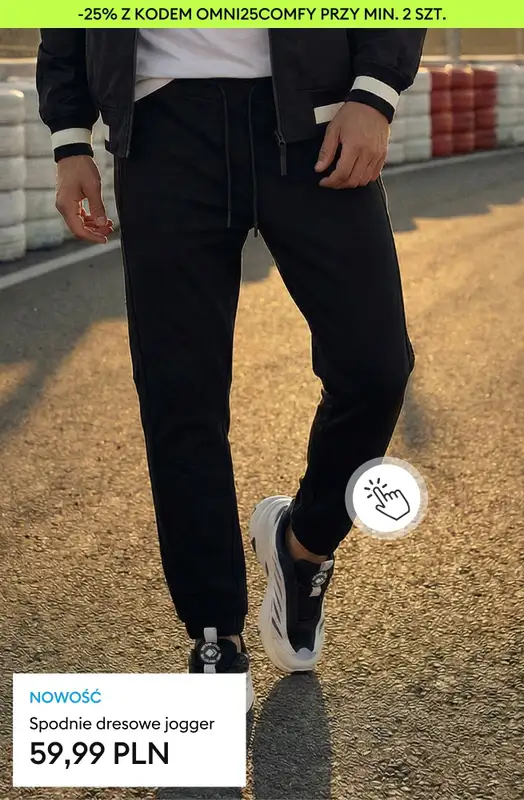 Sinsay - gazetka promocyjna -25% SPODNIE DRESOWE męskie i dziecięce - w aplikacje i sklepach! od wtorku 24.03 do niedzieli 29.03 - strona 2