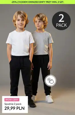 Sinsay - gazetka promocyjna -25% SPODNIE DRESOWE męskie i dziecięce - w aplikacje i sklepach! od wtorku 24.03 do niedzieli 29.03 - strona 11