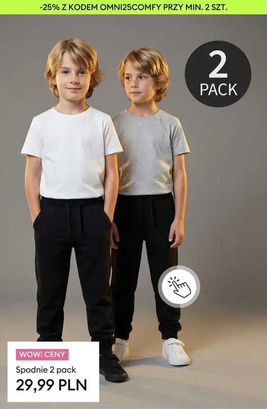 Sinsay - gazetka promocyjna -25% SPODNIE DRESOWE męskie i dziecięce - w aplikacje i sklepach! od wtorku 24.03 do niedzieli 29.03 - strona 11