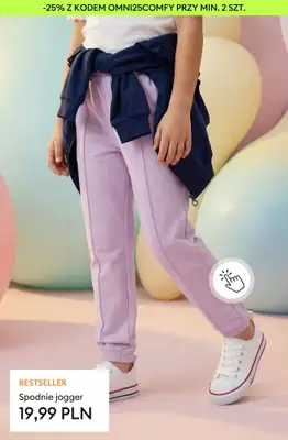 Sinsay - gazetka promocyjna -25% SPODNIE DRESOWE męskie i dziecięce - w aplikacje i sklepach! od wtorku 24.03 do niedzieli 29.03 - strona 12