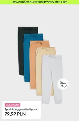 Sinsay - gazetka promocyjna -25% SPODNIE DRESOWE męskie i dziecięce - w aplikacje i sklepach! od wtorku 24.03 do niedzieli 29.03 - strona 10