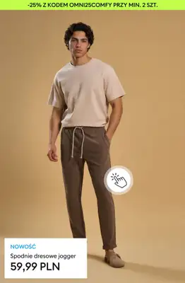 Sinsay - gazetka promocyjna -25% SPODNIE DRESOWE męskie i dziecięce - w aplikacje i sklepach! od wtorku 24.03 do niedzieli 29.03 - strona 7