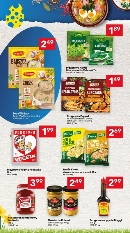 LEWIATAN - gazetka promocyjna Gazetka Świąteczne okazje Mamy to! Suwałki od czwartku 26.03 do soboty 04.04 - strona 7