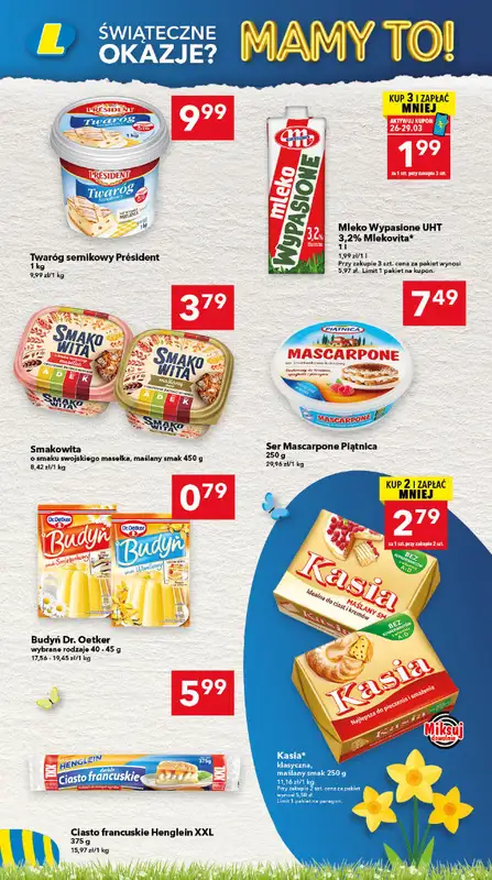 LEWIATAN - gazetka promocyjna Gazetka Świąteczne okazje Mamy to! Suwałki od czwartku 26.03 do soboty 04.04 - strona 5