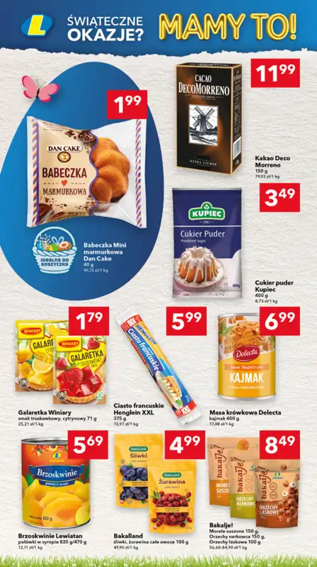 LEWIATAN - gazetka promocyjna Gazetka Świąteczne okazje Mamy to! woj. wielkopolskie od czwartku 26.03 do soboty 04.04 - strona 10