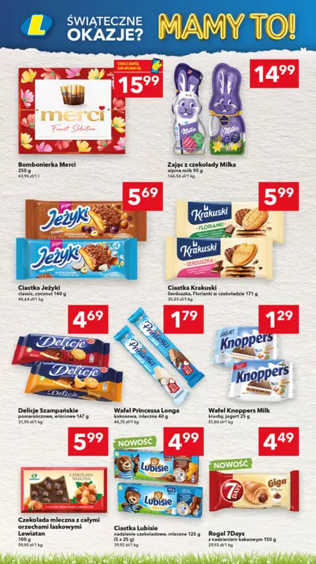 LEWIATAN - gazetka promocyjna Gazetka Świąteczne okazje Mamy to! woj. wielkopolskie od czwartku 26.03 do soboty 04.04 - strona 12
