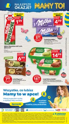 LEWIATAN - gazetka promocyjna Gazetka Świąteczne okazje Mamy to! woj. wielkopolskie od czwartku 26.03 do soboty 04.04 - strona 16