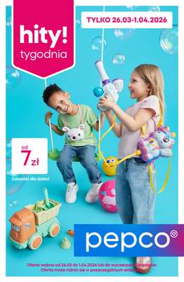 Pepco - gazetka promocyjna Gazetka od czwartku 26.03 do środy 01.04
