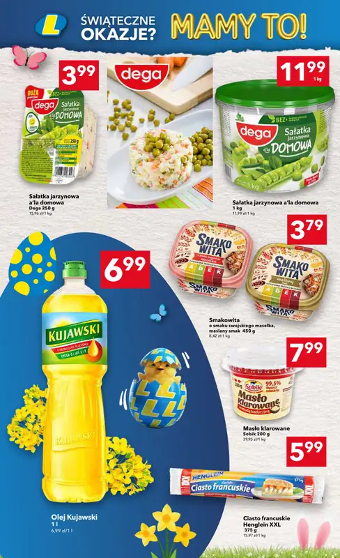 LEWIATAN - gazetka promocyjna Gazetka Świąteczne okazje Mamy to! Żory od czwartku 26.03 do soboty 04.04 - strona 6