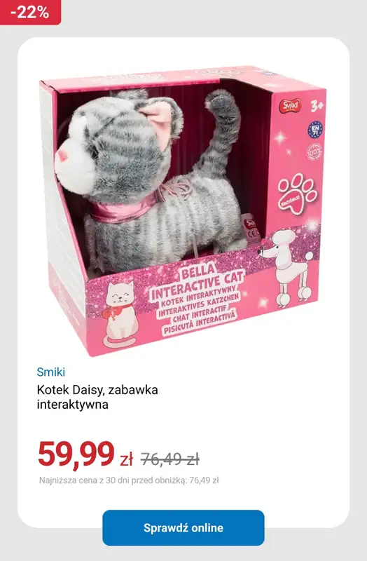 Smyk - gazetka promocyjna Smiki do -50% na wybrane produkty od wtorku 24.03 do wtorku 07.04 - strona 11