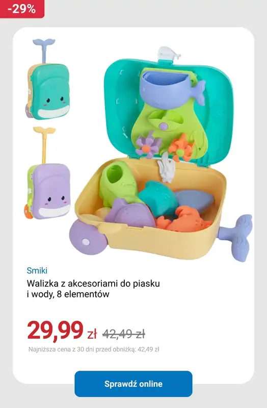 Smyk - gazetka promocyjna Smiki do -50% na wybrane produkty od wtorku 24.03 do wtorku 07.04 - strona 10