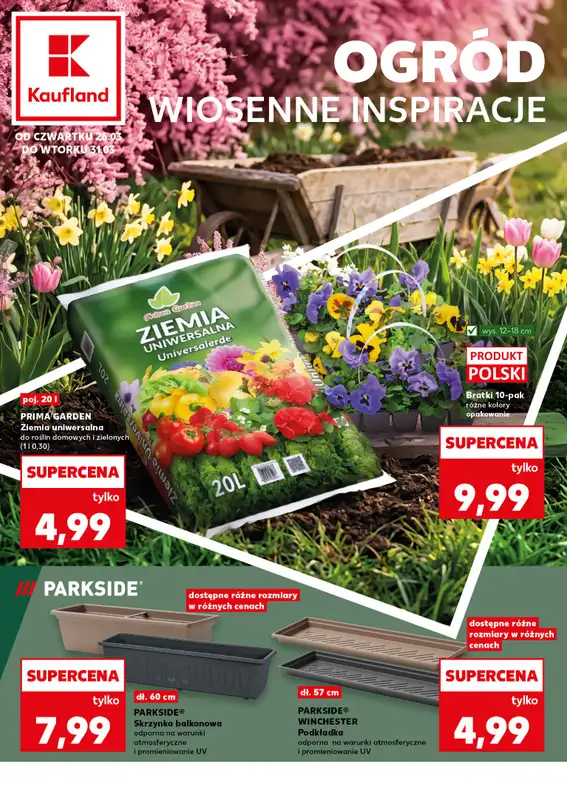 Kaufland - gazetka promocyjna Oferta Kaufland - Ogród  