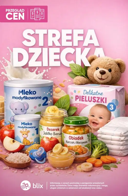 Biedronka - gazetka promocyjna Strefa Dziecka - przegląd cen  