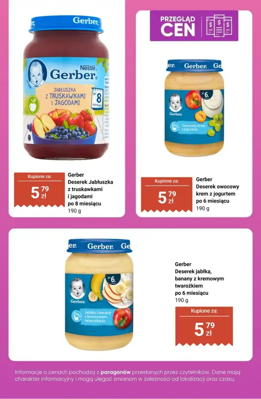 Biedronka - gazetka promocyjna Strefa Dziecka - przegląd cen od czwartku 26.03 do niedzieli 29.03 - strona 6