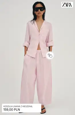 Zara - gazetka promocyjna Kolekcja lniana dla niej od wtorku 24.03  - strona 6